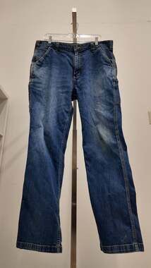 Carhartt Men's Relaxed Fit Denim Utility Jeans - Medium Wash (36x34)